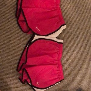 kids m nike pink shorts (2 pairs!!)